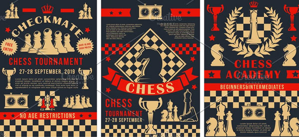 Chess Sport Tournament Poster