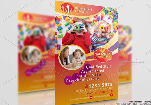 Child Care Center Flyer