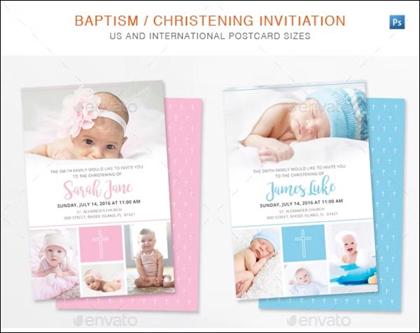 Christening and Baptism Invitation