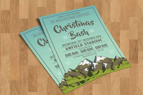 Christmas Bash Flyer Template