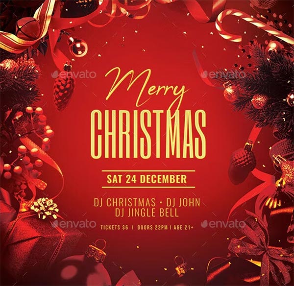 Christmas Flyer PSD Designs