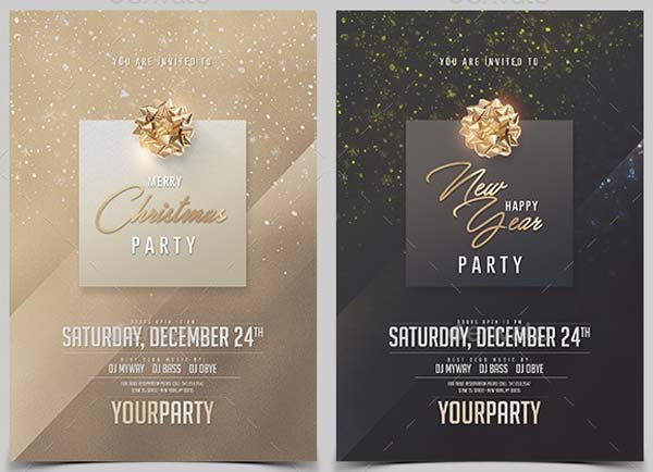 Christmas Party Invitation Templates