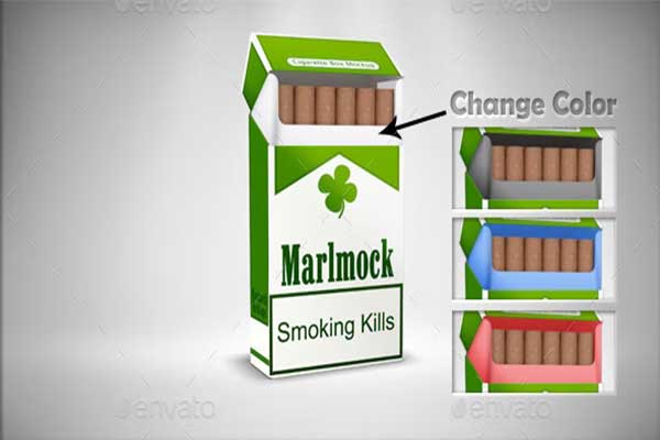 Cigarette Mockup Package