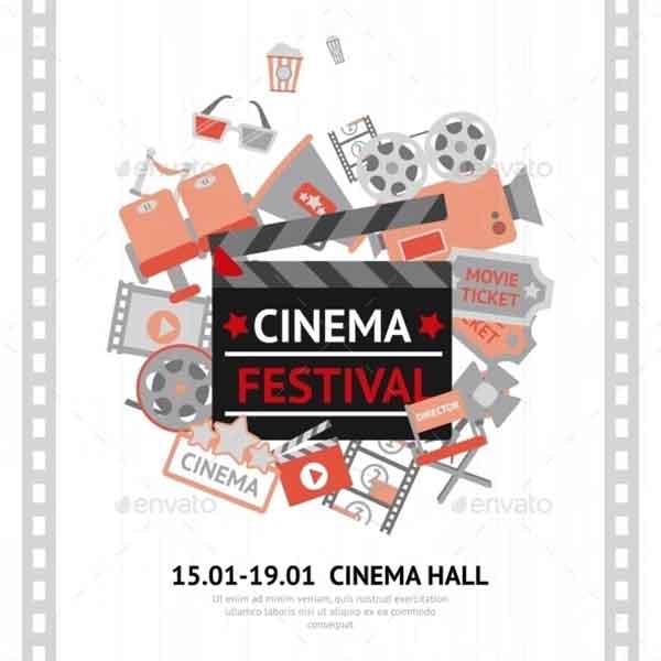 Cinema Festival Poster Template