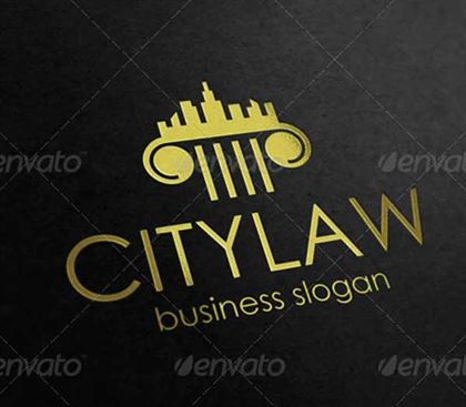 City Law Logo Firm Design Templates
