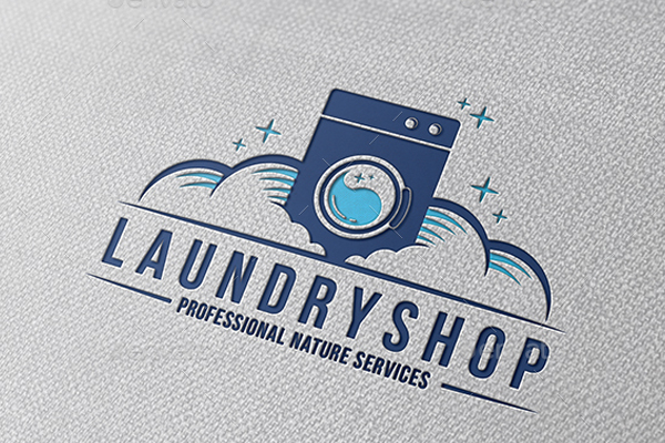 Clean Laundry Logo Design