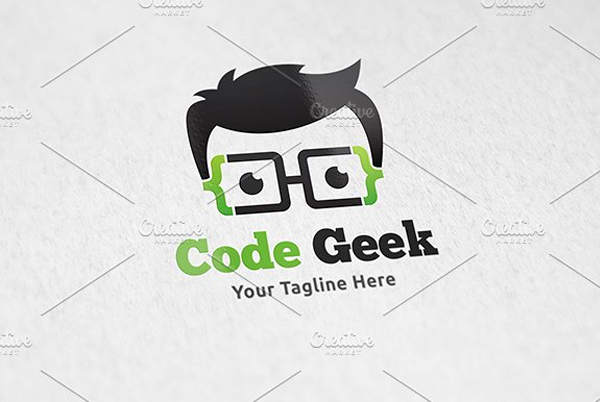 Code Geek Logo Template