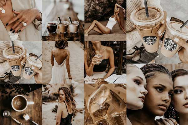 Coffee Ligtroom Moible Presets Templates