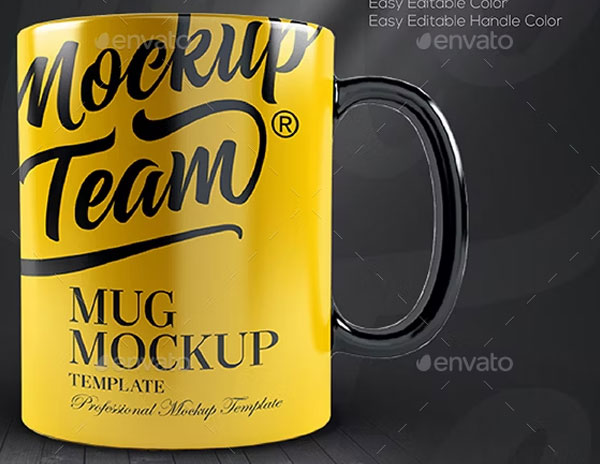 Coffee Mug Mock-up Hight Quality Template