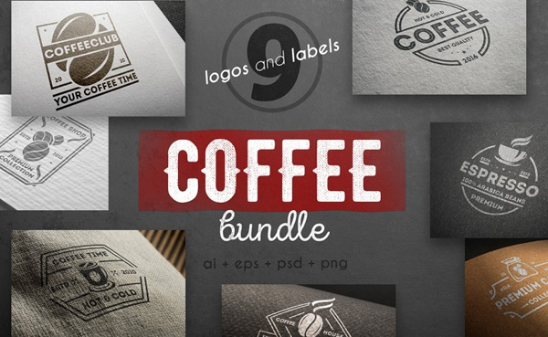 Coffee Logo Kit Template