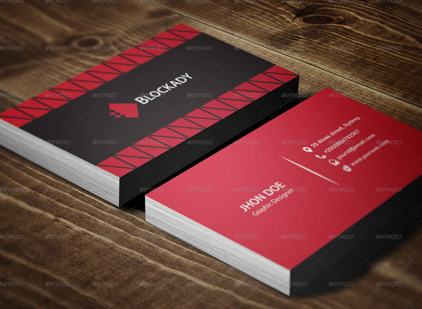 Colors PSD Exclusive Business Card Template