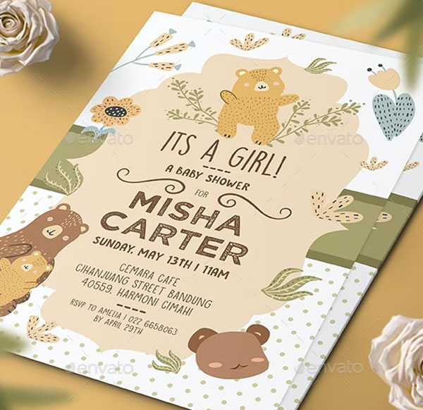 Coming Soon Baby Shower Invitation