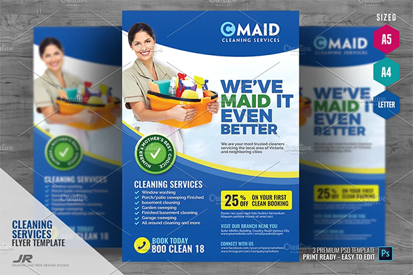 Commercial Cleaning Services Flyer