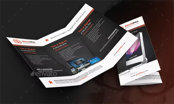 Computer Repair Tri-Fold Templates