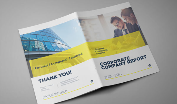 Corporate Company Report Templates
