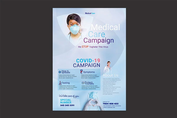 Covid-19 Campaign Flyer