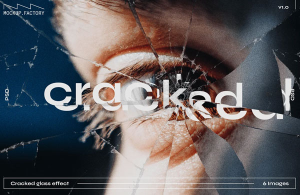 Cracked Glass PSD Effect