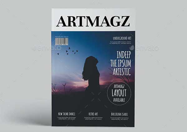 Creative Art Magazine Template