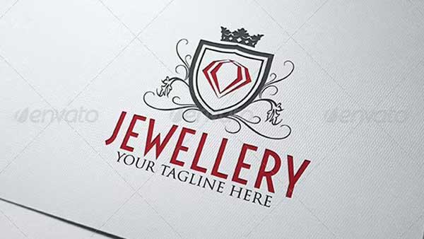 Crown Jewellery Logo Template