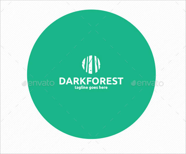 Dark Forest Logo Template