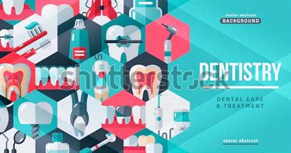 Dentistry Tooth Care Creative Banner