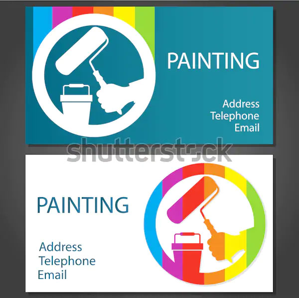 Design Business Cards for Painting