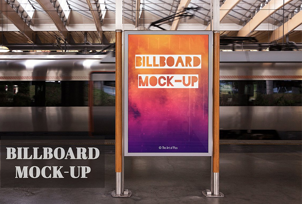 Digital Billboard Mockup