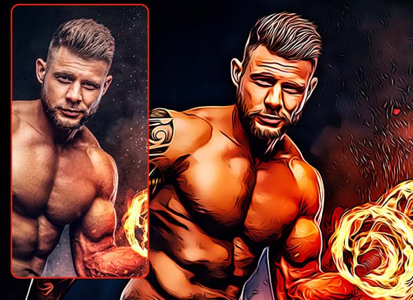 Digital Look Photoshop Action