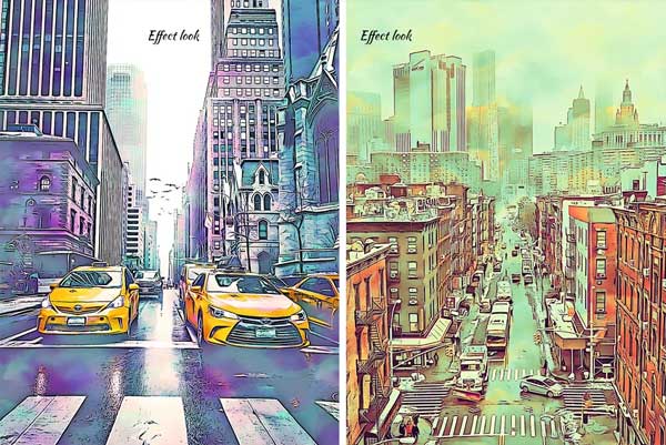 Digital Painting Effect Photoshop Action