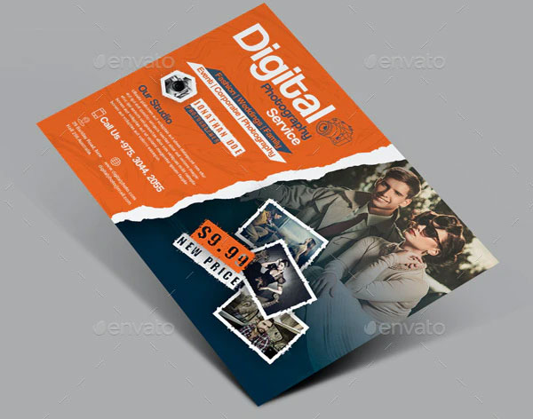 Digital Photography Flyer Template