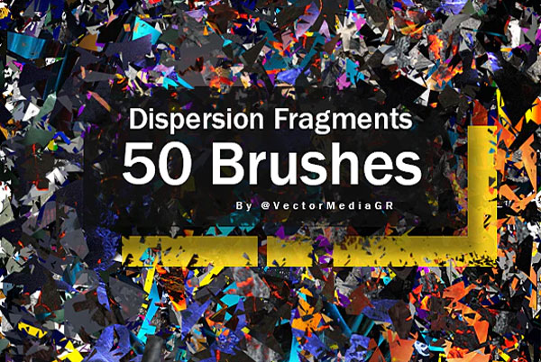 Dispersion Photoshop Brushes