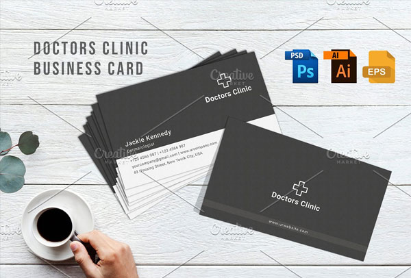 Doctors Clinic Business Card
