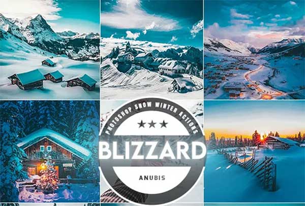 Download Blizzard Photoshop Action