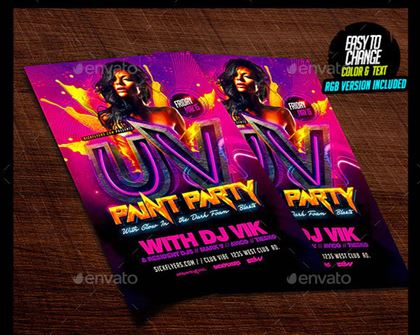 Download Paint Party Flyer
