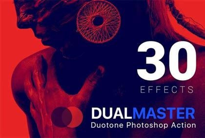 Dual Master Duotone Photoshop Action