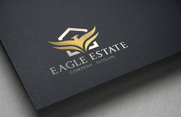Eagle Real Estate Logo Template