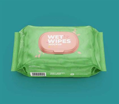 Download 24+ Wet Wipes Mockups | PSD Wet Wipes Mockup Free Download ...