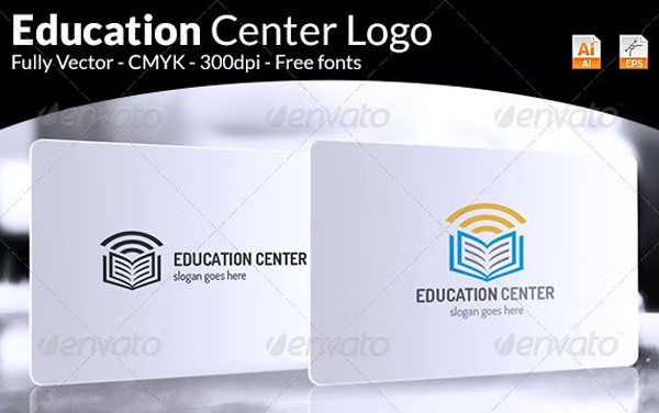 Education Center Logo Template