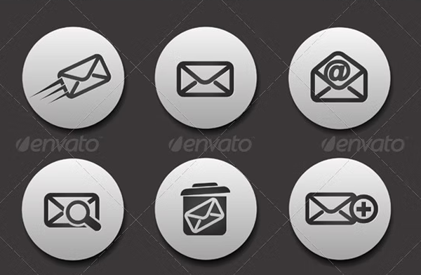 Email Icon Vector Pack Designs