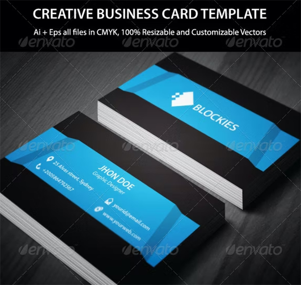 Exclusive Print Business Card Template Design
