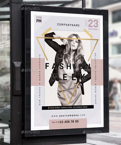Fashion Poster Design Template