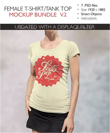 Female T-Shirt and Tank Top Bundle