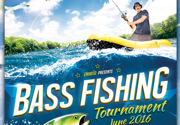 Fishing Tournament Flyer / Poster Template