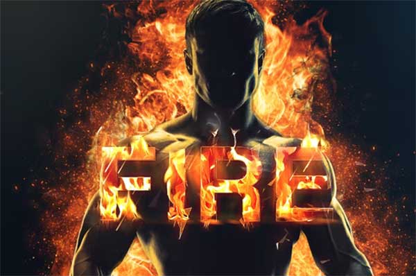 Flame Effect - Photoshop Action