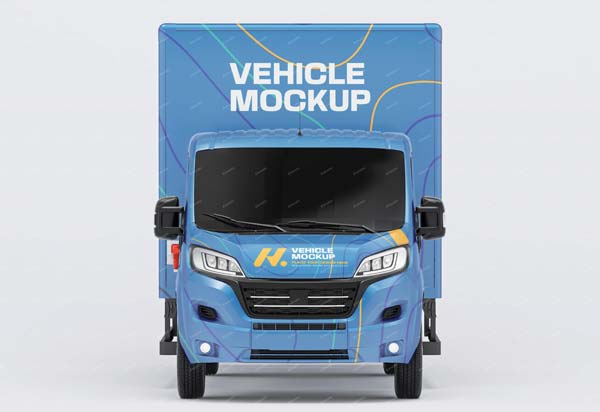 Foot Trailer Wrap Mock Up