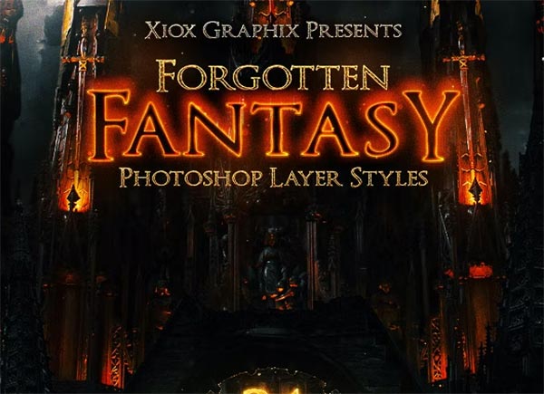 Forgotten Fantasy - Layer Styles