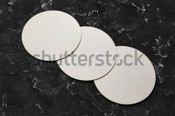 Free Coaster Mockup PSD