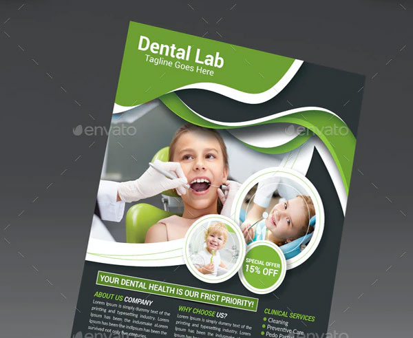 Free Dental Lab Flyer Template