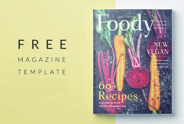 Free Food Brochure Design Template