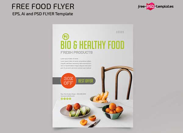 Free Food Flyer Templates